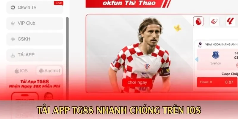 Tải app TG88 nhanh chóng trên iOS